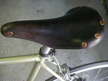 自転車 サドル ブルックス チームプロ クローム: お気に入りあれこれ